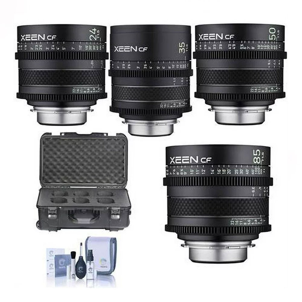 Samyang Xeen CF Cine Prime Lens Set (EF-Mount) - Equipment Rental 
