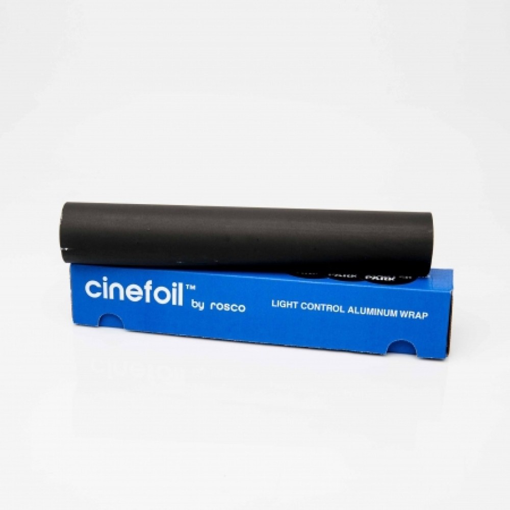 Cinefoil Black Wrap 0,30x15,24m Verhuur